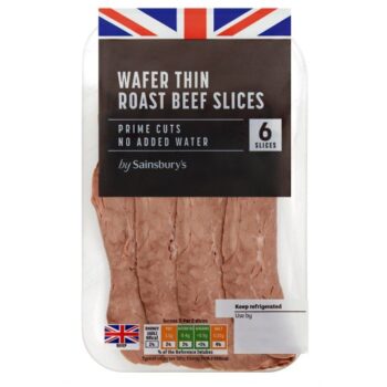 Wafer Thin Roast Beef Slices (85g)