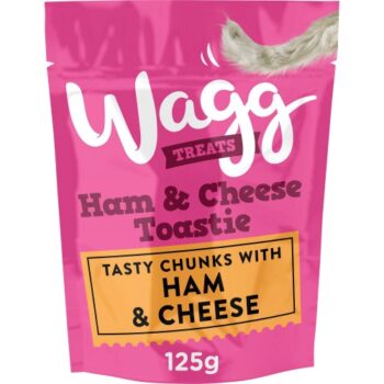 Wagg Ham & Cheese Toastie Dog (125g)