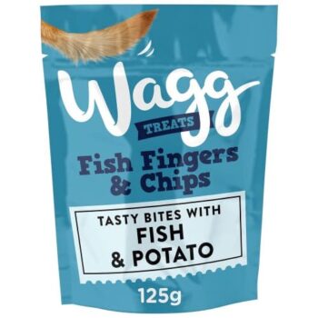 Wagg Treats Fish Fingers & Chips (125g)