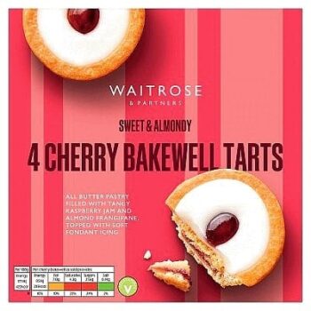 Waitrose 4 Cherry Bakewell Tarts (4)