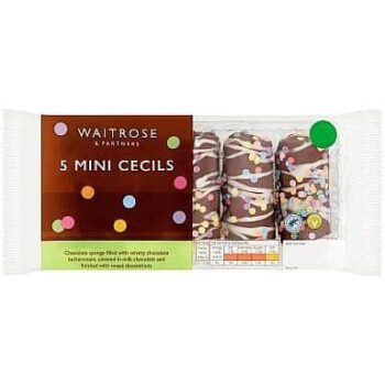 Waitrose 5 Mini Cecils Cakes (5)