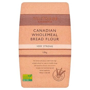 Waitrose Canadian Bread Wholemeal Flour (1.5kg)