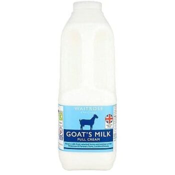 Waitrose Full Cream Goats Milk (1 Litre)