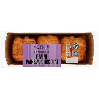 Waitrose Mini Pains Au Chocolat (6)
