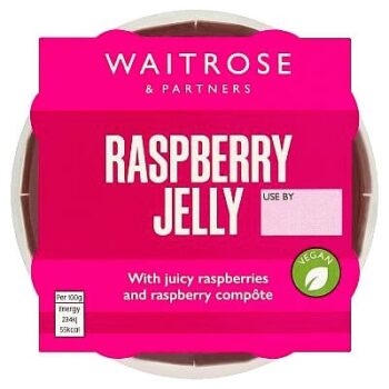 Waitrose Raspberry Jelly (175g)