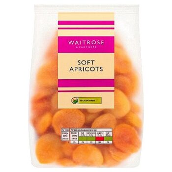 Waitrose Soft Apricots (500g)