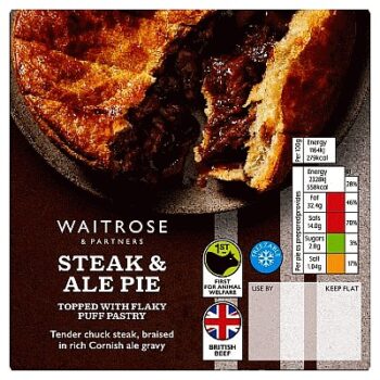 Waitrose Steak & Ale Pie (200g)