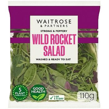 Waitrose Wild Rocket Salad (110g)
