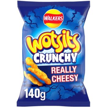 Walkers Wotsits Crunchy Really Cheesy Snacks (140g)