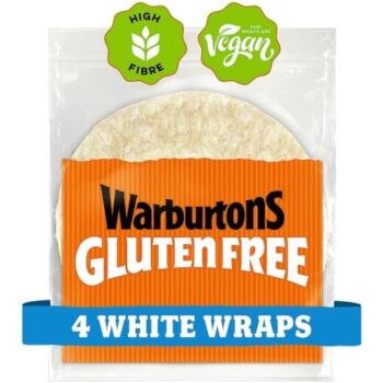 Warburtons Gluten Free White Wraps (4 x 180g)
