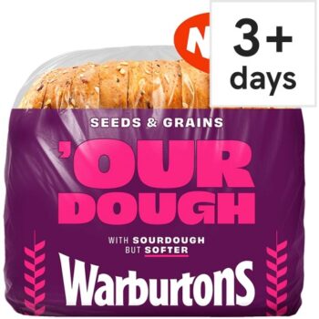 Warburtons Seeds & Grains Our Dough (400g)