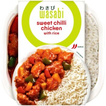 Wasabi Sweet Chilli Chicken with Rice (450g)