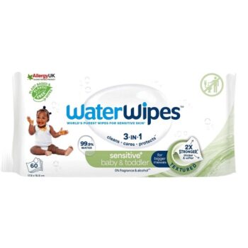 WaterWipes Biodegradable Textured Baby Wipes (60)