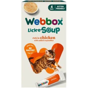 Webbox Lick e Soup Chicken (4 x 20g)