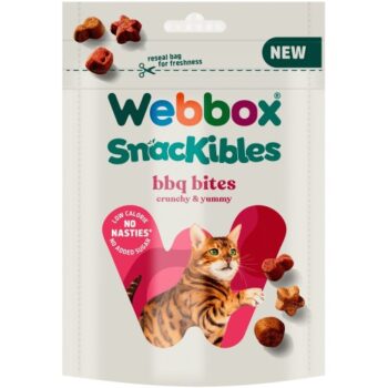 Webbox Snackibles Bbq Bites Cat Treats (85g)