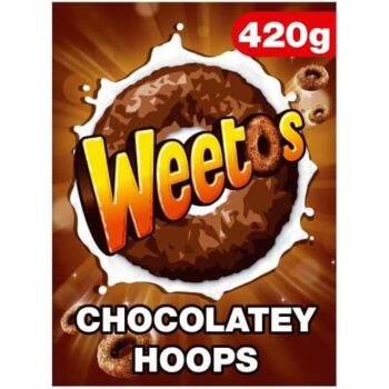 Weetos Chocolatey Hoops Cereal (420g)