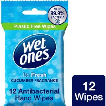 Wet Ones Fresh Antibacterial Hand Wipes (12)