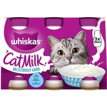 Whiskas Kitten Cat Milk Bottle 3x3x200 (3 x 200ml)