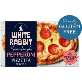 White Rabbit Gluten Free Sourdough Pepperoni Pizzetta (175g)