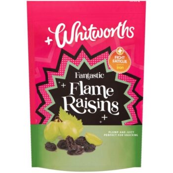 Whitworths Jumbo Flame Snacking Raisins (300g)
