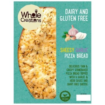 Wholecreations Dairy and Gluten Free Sheesy Garlic Pizza Bread (235g)