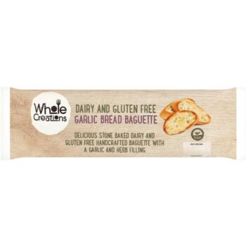 Wholecreations Gluten Free Garlic Bread Baguette (190g)