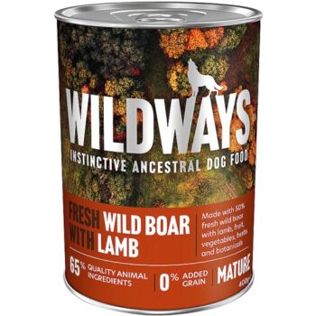 Wildways Fresh Wild Boar With Lamb & Vegetables Dry Senior Dog Food (400g)