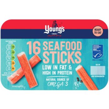 Young's 16 Seafood Sticks (16 x 200g)