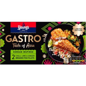 Young's Limited Edition Gastro 2 Chilli Lime & Ginger Breaded Fish Fillets (2 x 270g)