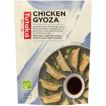 Yutaka Chicken & Vegetable Gyoza Frozen (12 x 240g)