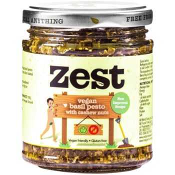 Zest Vegan Basil Pesto (165g)