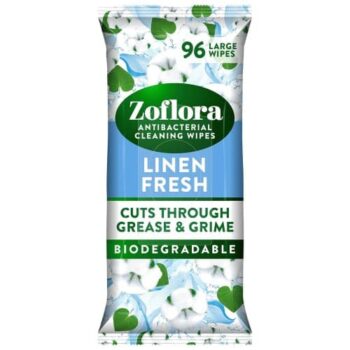 Zoflora Mp Wipes Linen Fresh (96)
