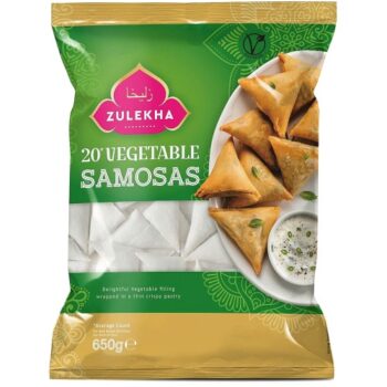 Zulekha 20 Vegetable Samosas (650g)