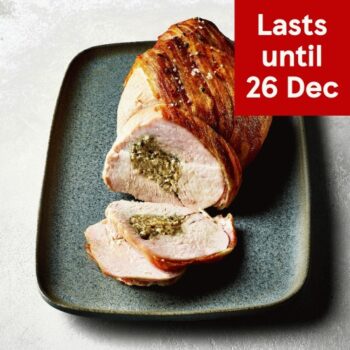 23. Tesco Pork Sage & Onion Stuffed Turkey Breast Joint (Serves 6)