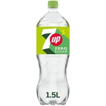 7UP Zero Sugar Free Lemon & Lime Bottle (1.5 Litre)