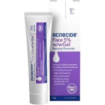 Acnecide Spot Treatment with Benzoyl Peroxide Face 5% W W Gel for Spot Treatment (15g)