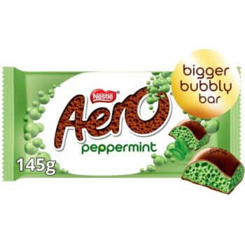 Aero Shaero Milk Chocolate Peppermint Bar (145g)