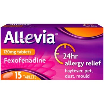 Allevia Hayfever Allergy Relief Tablets Tablets (15 x 120mg)