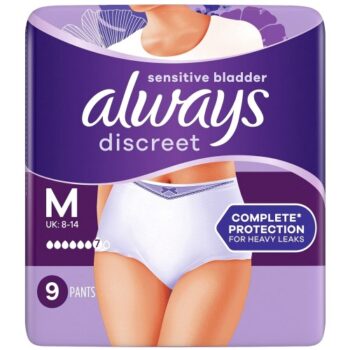 Always Discreet Incontinence Pants Women Plus Medium (9)