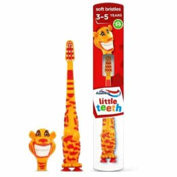 Aquafresh Little Teeth Tilly the Tiger Soft Bristle Kids Toothbrush