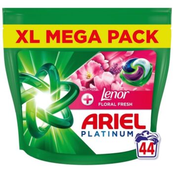 Ariel Platinum + Lenor All-in-1 Pods Washing Capsules 44 Washes