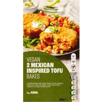 ASDA 2 Vegan Mexican Inspired Tofu Bakes