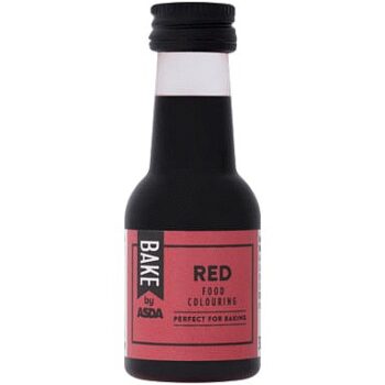 ASDA BAKE by ASDA Red Food Colouring (38ml)