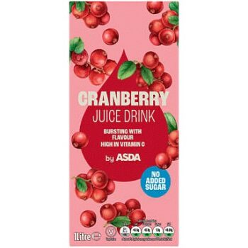 ASDA Cranberry Juice Drink (1 Litre)