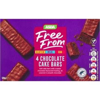 ASDA Free From 4 Chocolate Cake Bars