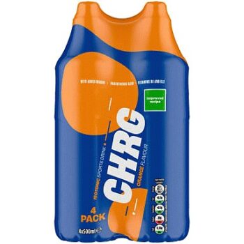 ASDA Isotonic Sports Drink Chrg Orange Flavour (4 x 500ml)