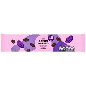 ASDA Mini Raisin Snack Boxes (10 x 14g, 140g)