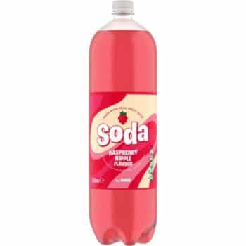 ASDA Raspberry Ripple Flavour Soda