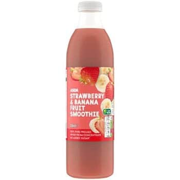 ASDA Strawberry & Banana Fruit Smoothie (750ml)
