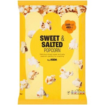 ASDA Sweet & Salted Popcorn (100g)